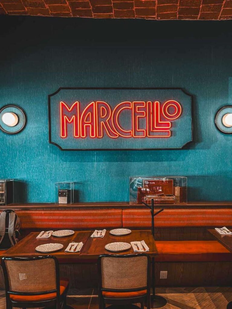 Marcello: un restaurante inspirado en la época sesentera italiana en CDMX