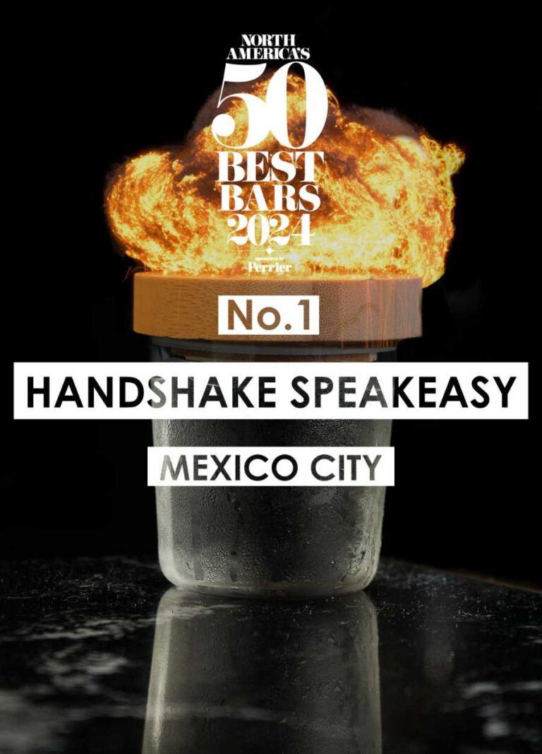 Handshake Speakeasy está de plácemes: ¡Fue nombrado como el mejor bar en los premios 50 Best Bars in North America 2024!