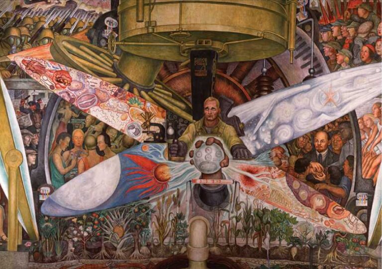 Exposición “Diego Rivera. Nueva vida a un mural destruido 1933 / 1934” en Bellas Artes