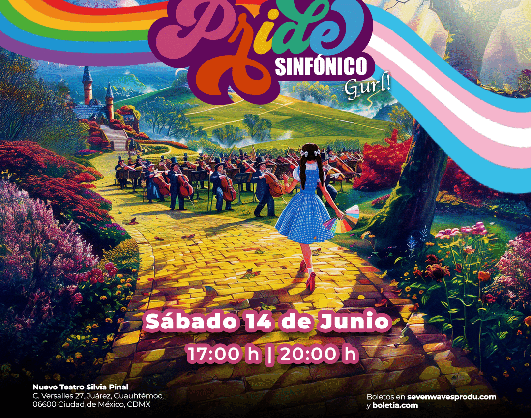 Pride Sinfónico: el espectáculo que Hará vibrar tu Pride