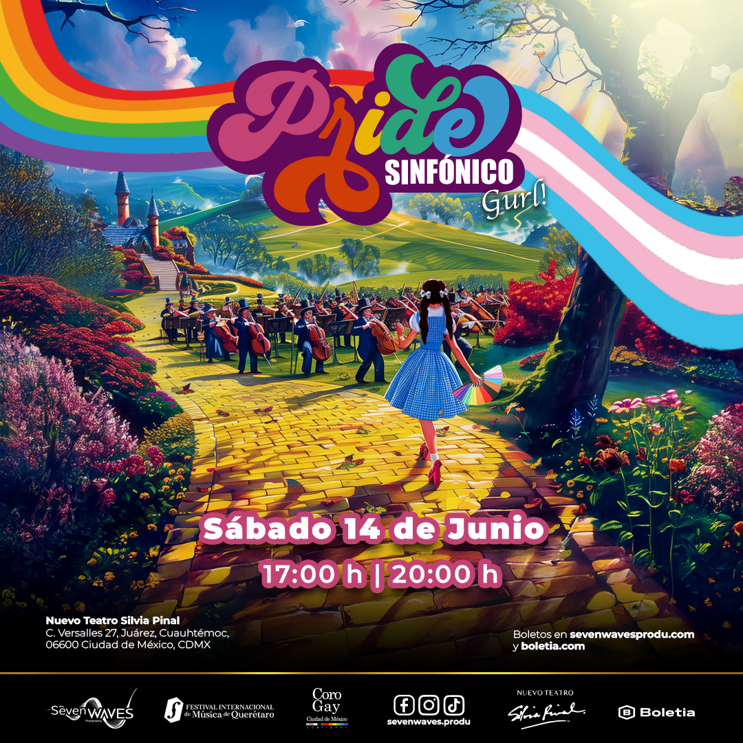 Pride Sinfónico: el espectáculo que Hará vibrar tu Pride